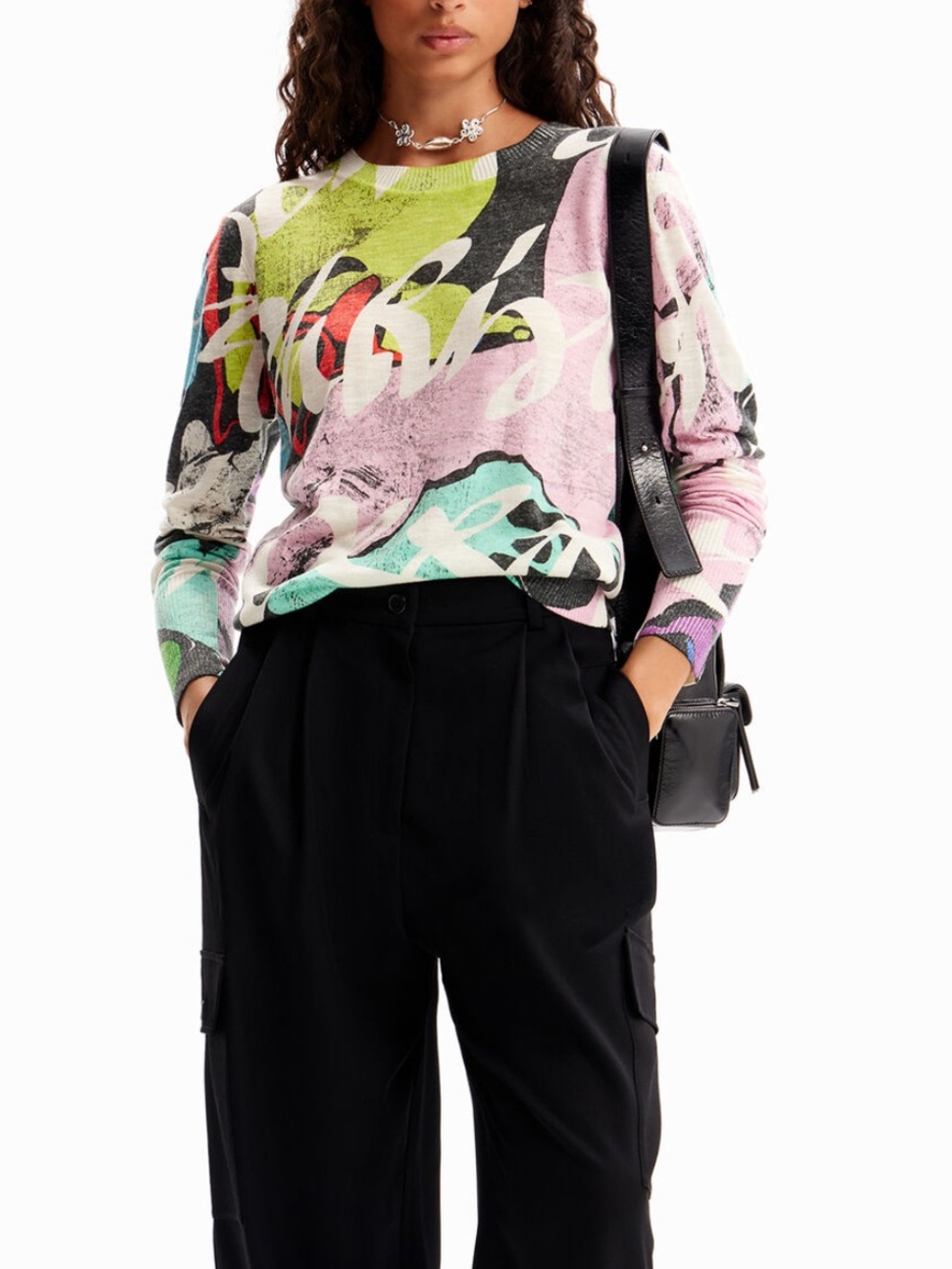 Desigual M. CHRISTIAN LACROIX MULTICOLOUR PULLOVER